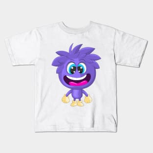 Crazy Cartoon Boy. Kids T-Shirt